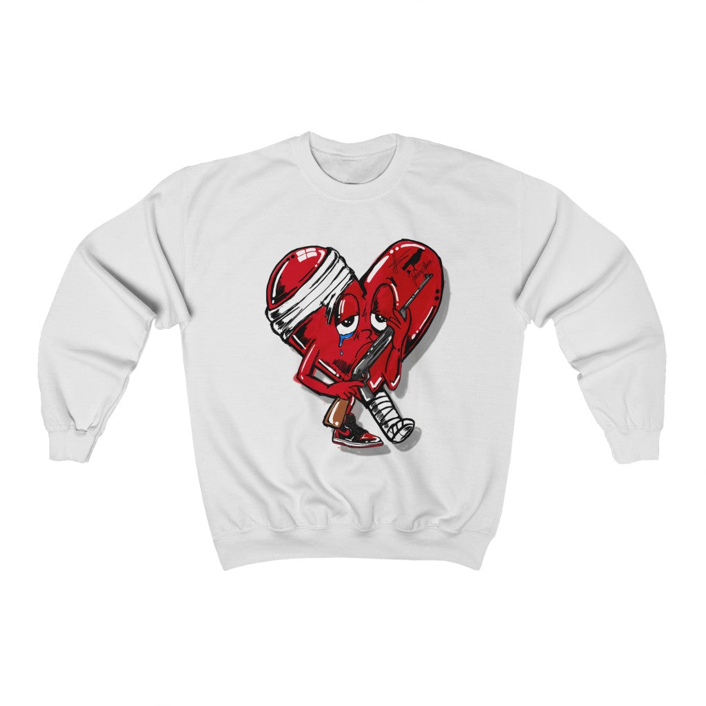 Protect your HEART ❤️‍   Unisex Heavy Blend™ Crewneck Sweatshirt