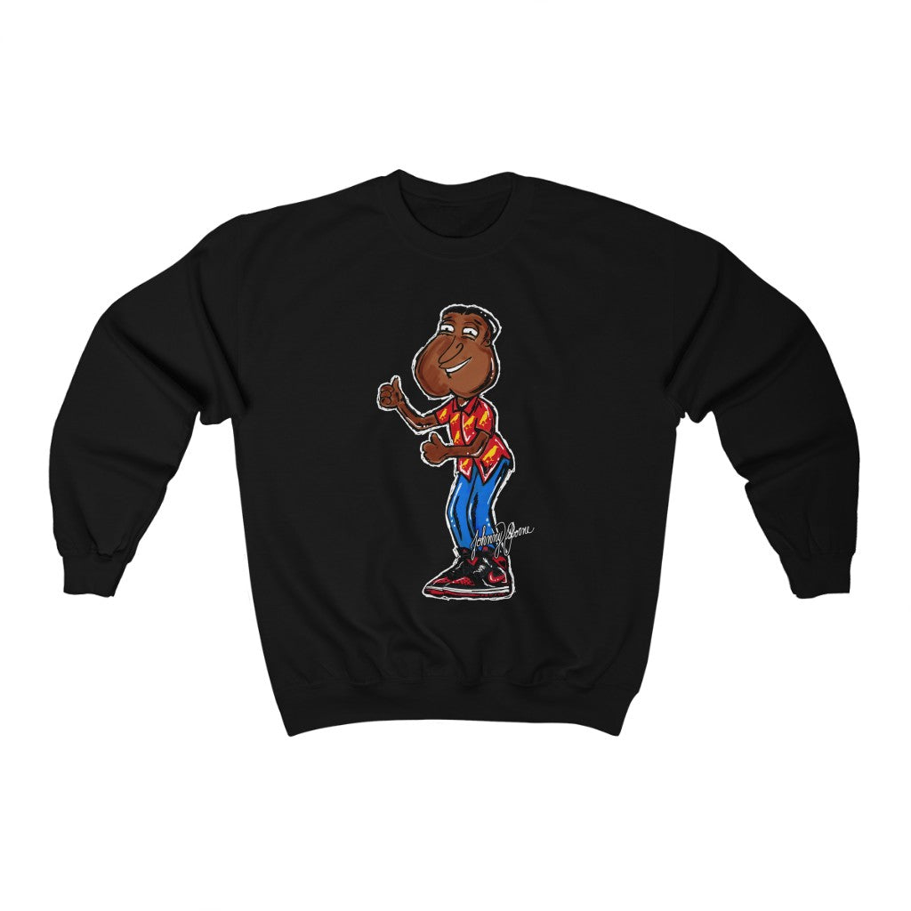 darklordpug Milwaukee Retro Cheerleader Crewneck Sweatshirt