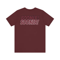 OU/TX 🏈 Unisex Jersey Short Sleeve Tee