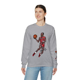 Jordan Dunk Contest Drawing🐐🏀Unisex Heavy Blend™ Crewneck Sweatshirt