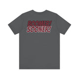 OU/TX 🏈 Unisex Jersey Short Sleeve Tee