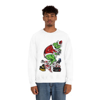 The Grinch 🎁Unisex Heavy Blend™ Christmas Crewneck Sweatshirt