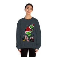 The Grinch 🎁Unisex Heavy Blend™ Christmas Crewneck Sweatshirt