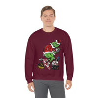 The Grinch 🎁Unisex Heavy Blend™ Christmas Crewneck Sweatshirt