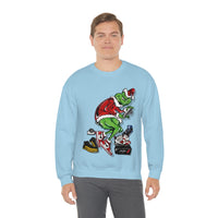 The Grinch 🎁Unisex Heavy Blend™ Christmas Crewneck Sweatshirt