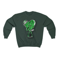 Bud LOVE 💚💨Unisex Heavy Blend™ Crewneck Sweatshirt