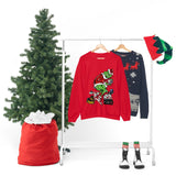 The Grinch 🎁Unisex Heavy Blend™ Christmas Crewneck Sweatshirt