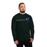 Cold HEARTED 🥶💙 small logo Premium Unisex Changer Sweatshirt