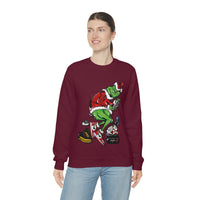 The Grinch 🎁Unisex Heavy Blend™ Christmas Crewneck Sweatshirt