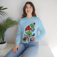 The Grinch 🎁Unisex Heavy Blend™ Christmas Crewneck Sweatshirt