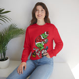 The Grinch 🎁Unisex Heavy Blend™ Christmas Crewneck Sweatshirt