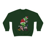 The Grinch 🎁Unisex Heavy Blend™ Christmas Crewneck Sweatshirt