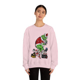 The Grinch 🎁Unisex Heavy Blend™ Christmas Crewneck Sweatshirt