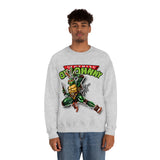 Michelangelo 🍕🐢 Ninja Turtles Unisex Heavy Blend™ Crewneck Sweatshirt