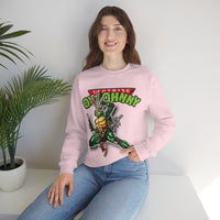 Michelangelo 🍕🐢 Ninja Turtles Unisex Heavy Blend™ Crewneck Sweatshirt