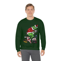 The Grinch 🎁Unisex Heavy Blend™ Christmas Crewneck Sweatshirt