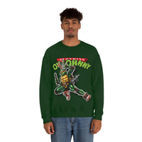 Michelangelo 🍕🐢 Ninja Turtles Unisex Heavy Blend™ Crewneck Sweatshirt