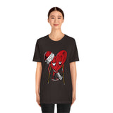 LOVE hurts ❤️‍🩹Unisex Jersey Short Sleeve Tee