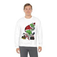 The Grinch 🎁Unisex Heavy Blend™ Christmas Crewneck Sweatshirt